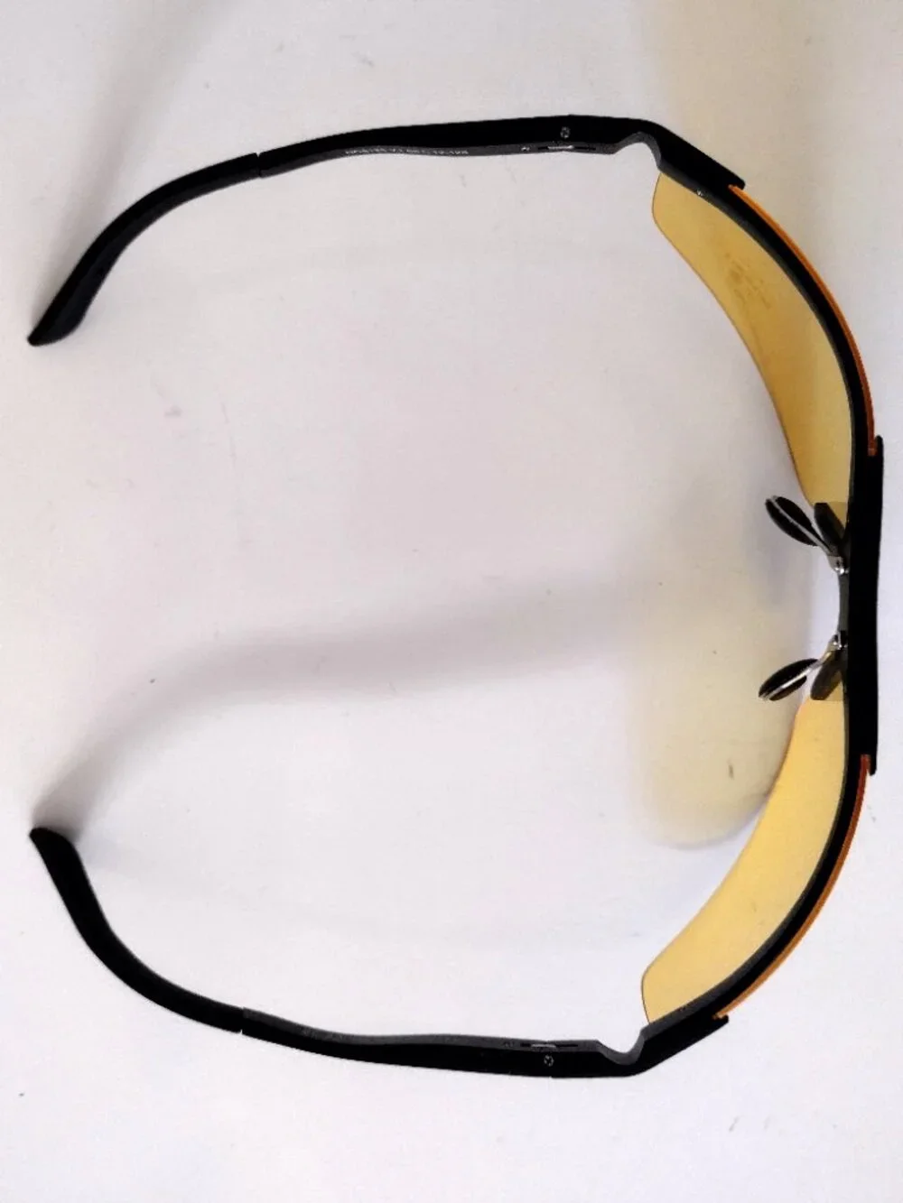 Sunglasses Unisex NWOT Yellow Lens Black Frame Driving Sports Fashion